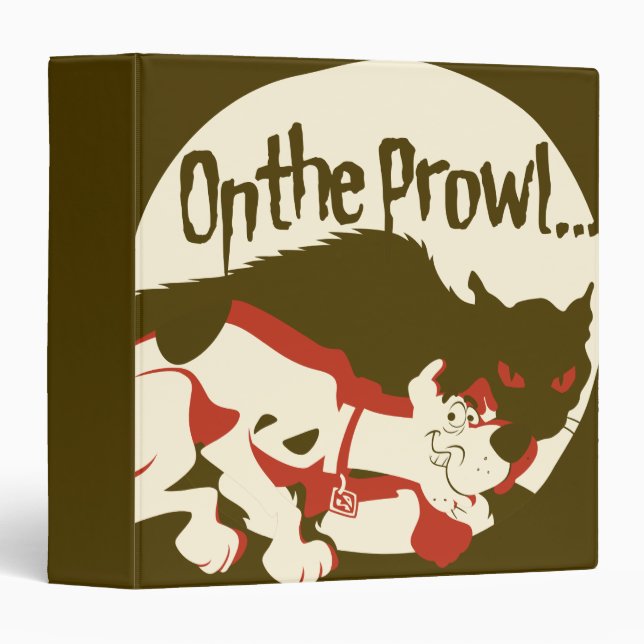 Scooby-Doo "On The Prowl" Binder (Front/Spine)