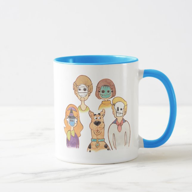 Scooby-Doo | Our Halloween Masks Mug (Right)