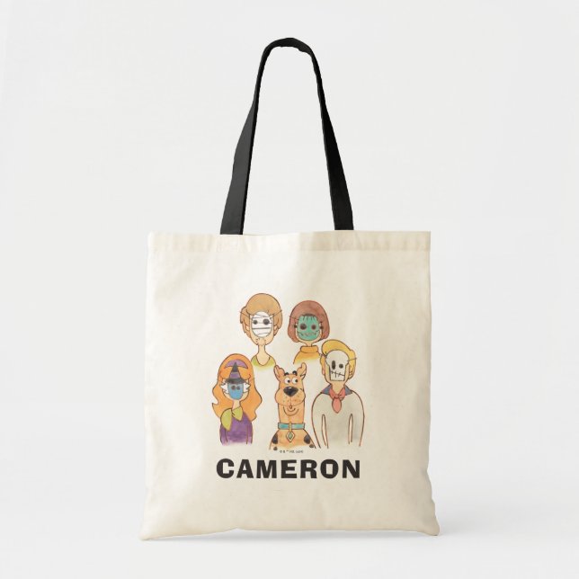 Scooby-Doo | Our Halloween Masks Tote Bag (Front)