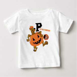 Scooby-Doo P is for Pumpkin Baby T-Shirt