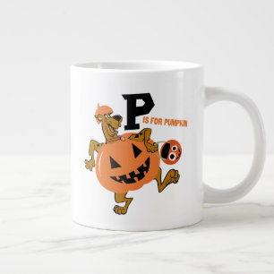 Scooby-Doo   P is for Pumpkin Large Coffee Mug