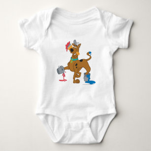 Scooby-Doo Paints Baby Bodysuit
