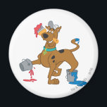 Scooby-Doo Paints Magnet<br><div class="desc">Scooby Doo's Adventures Collection</div>