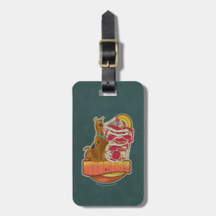 Scooby-Doo   Pile of Pizza "Munchies" Graphic Luggage Tag