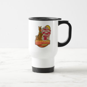 Scooby-Doo   Pile of Pizza "Munchies" Graphic Travel Mug