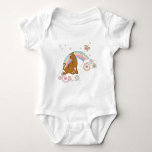 Scooby-Doo Rainbow Butterfly Baby Bodysuit