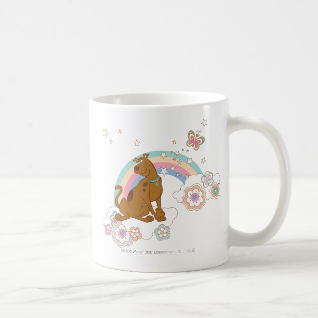 Scooby-Doo Rainbow Butterfly Coffee Mug (Right)