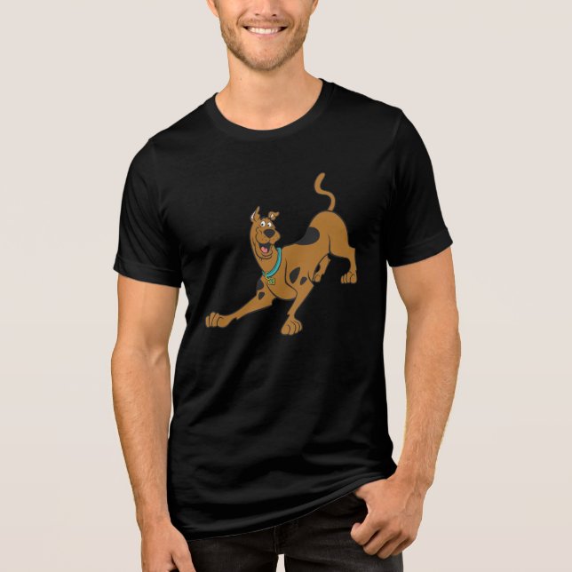 Scooby-Doo Ready To Play Tri-Blend Shirt (Front)