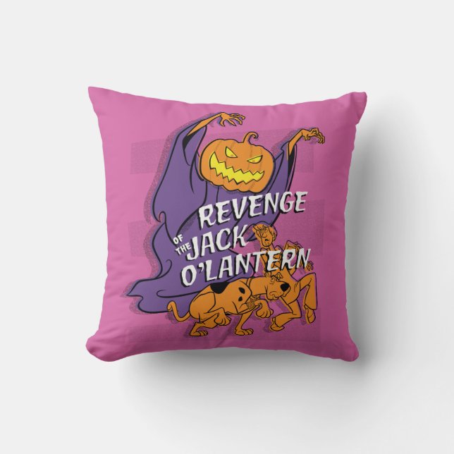 Scooby-Doo | Revenge of the Jack O' Lantern Throw Pillow (Front)