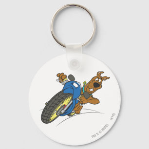 Scooby-Doo Riding Motorcycle Keychain