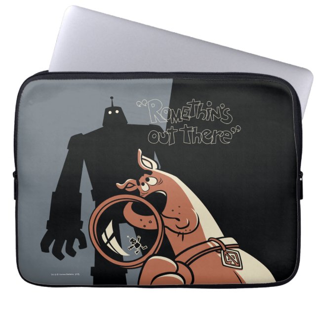 Scooby-Doo "Romethin's Out There" Laptop Sleeve (Front)