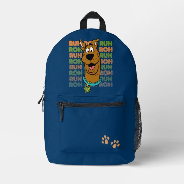 Scooby-Doo Ruh Roh Printed Backpack (Front)