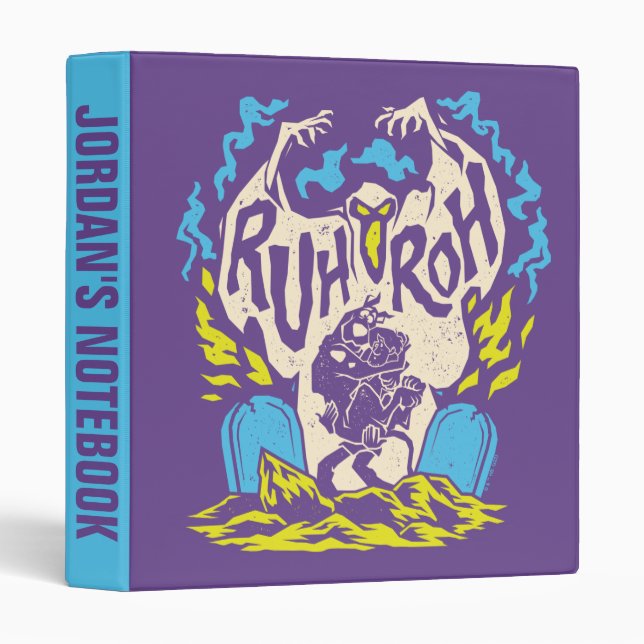Scooby-Doo | Ruh Roh Scooby & Shaggy Binder (Front/Spine)