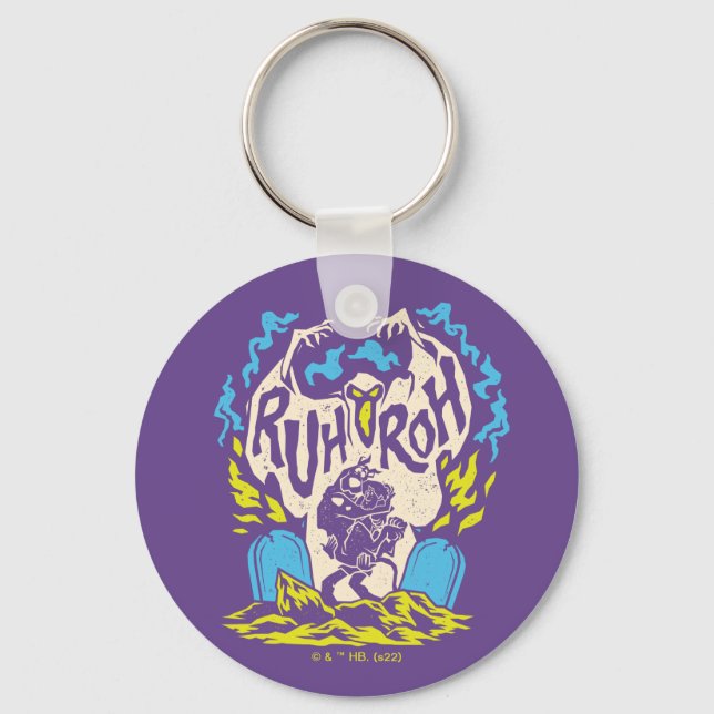 Scooby-Doo | Ruh Roh Scooby & Shaggy Keychain (Front)