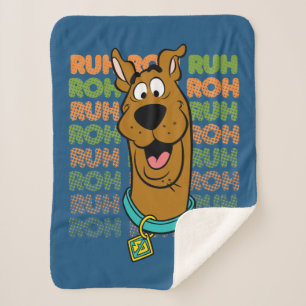 Scooby-Doo Ruh Roh Sherpa Blanket