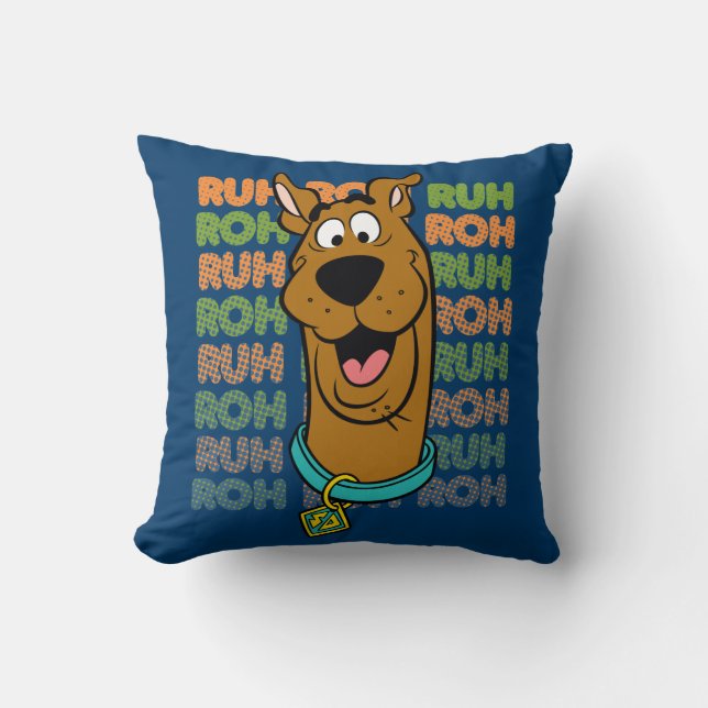Scooby-Doo Ruh Roh Throw Pillow (Front)