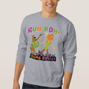 Scooby-Doo Ruh Roh! Wrong Spell! Sweatshirt