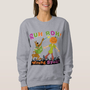 Scooby-Doo Ruh Roh! Wrong Spell! Sweatshirt
