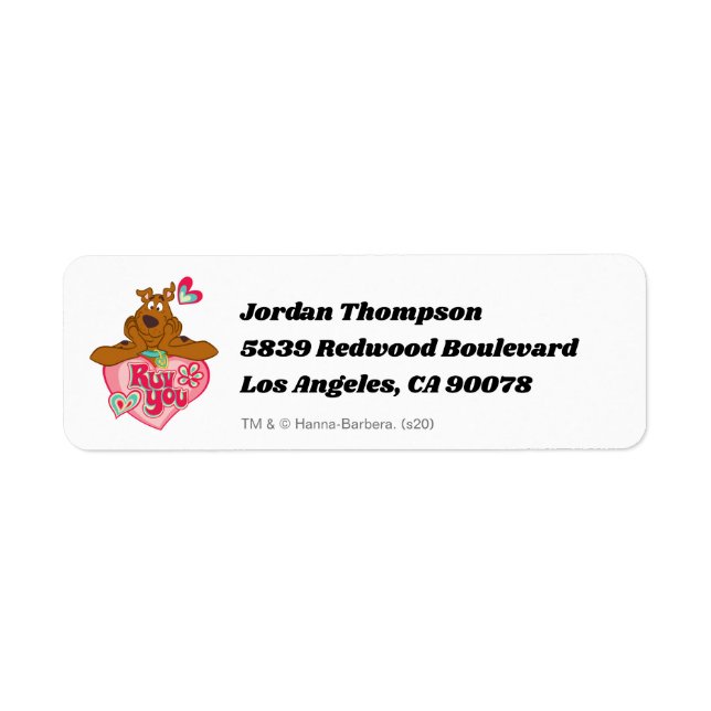Scooby-Doo - Ruv You (Front)