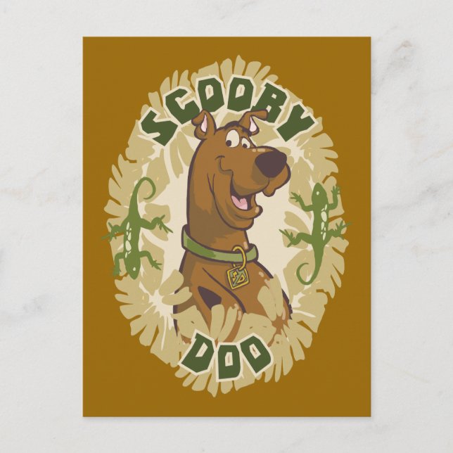 Scooby-Doo Safari Graphic Postcard (Front)