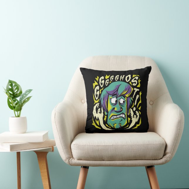 Scooby-Doo | Scared Shaggy Throw Pillow (Chair)