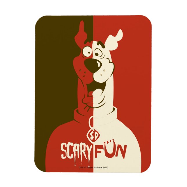 Scooby-Doo "Scary Fun" Magnet (Vertical)