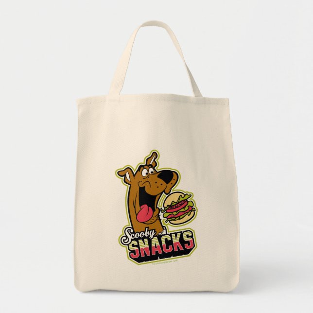 Scooby-Doo "Scooby Snacks" Logo Tote Bag (Front)