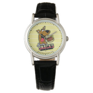 Scooby-Doo "Scooby Snacks" Logo Watch