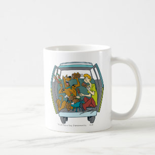Scooby-Doo & Shaggy In Mystery Machine Coffee Mug