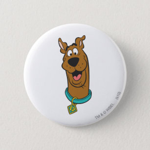 Scooby-Doo Smiling Face 2 Inch Round Button