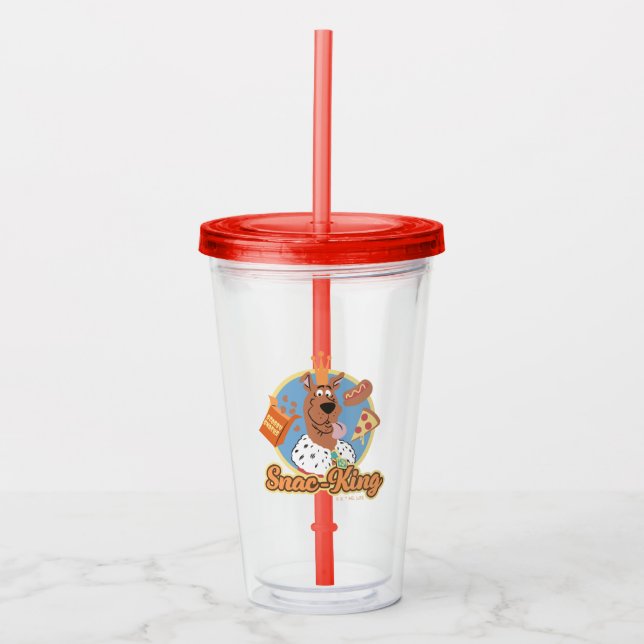 Scooby-Doo Snac-King Acrylic Tumbler (Front)