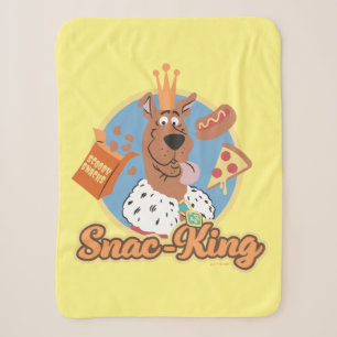 Scooby-Doo Snac-King Sherpa Blanket