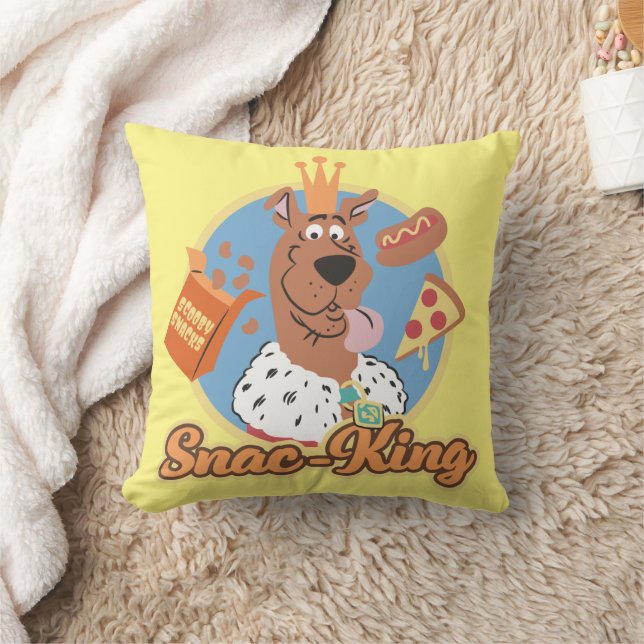 Scooby-Doo Snac-King Throw Pillow (Blanket)