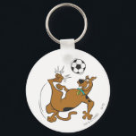 Scooby-Doo Soccer Overhead Kick Keychain<br><div class="desc">Scooby Doo Character Art</div>