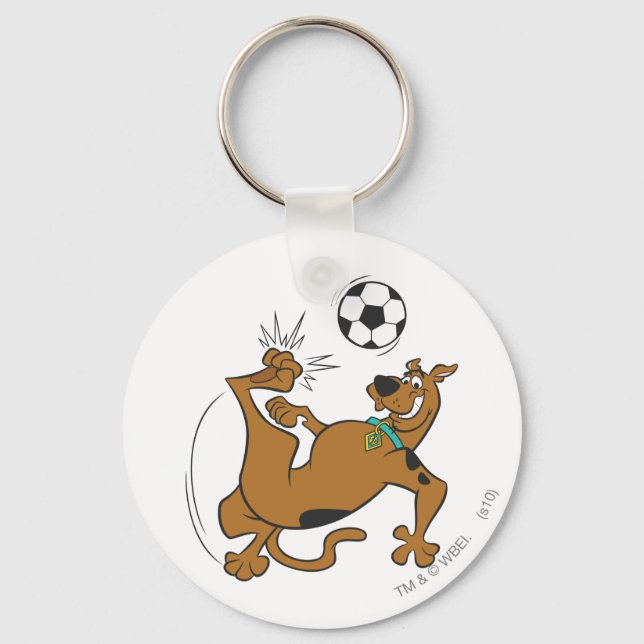 Scooby-Doo Soccer Overhead Kick Keychain (Front)