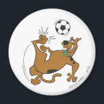 Scooby-Doo Soccer Overhead Kick Magnet<br><div class="desc">Scooby Doo Character Art</div>