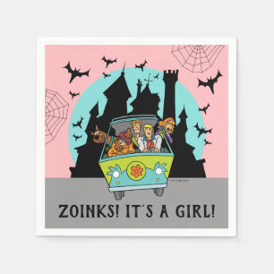 Scooby-Doo Spooktacular Halloween Baby Shower Napkin