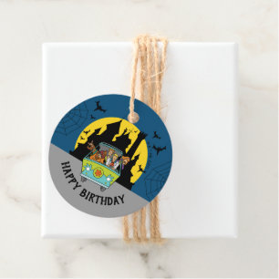Scooby-Doo Spooktacular Halloween Birthday Favour Tags