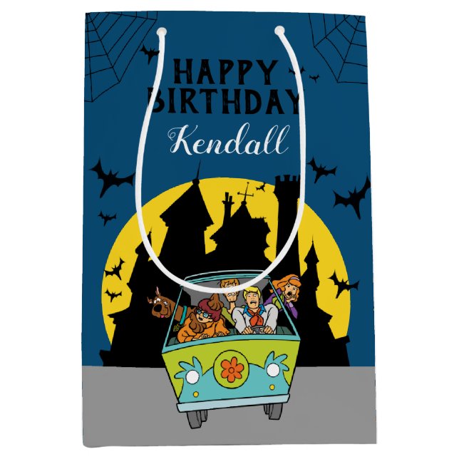 Scooby-Doo Spooktacular Halloween Birthday Medium Gift Bag (Front)
