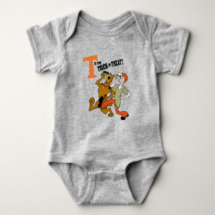 Scooby-Doo T is for Trick or Treat Baby Bodysuit