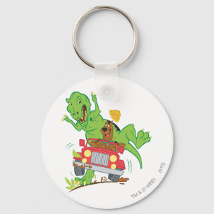 Scooby-Doo T-Rex Attack Keychain