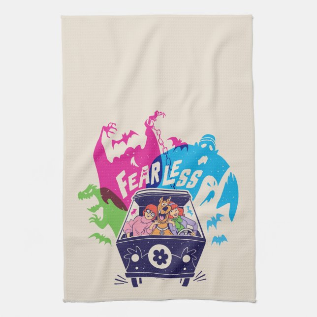 Scooby-Doo | The Fearless Mystery Machine Kitchen Towel (Vertical)