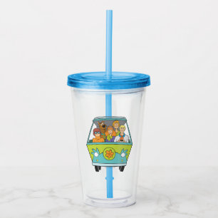 Scooby-Doo & The Gang Mystery Machine Acrylic Tumbler