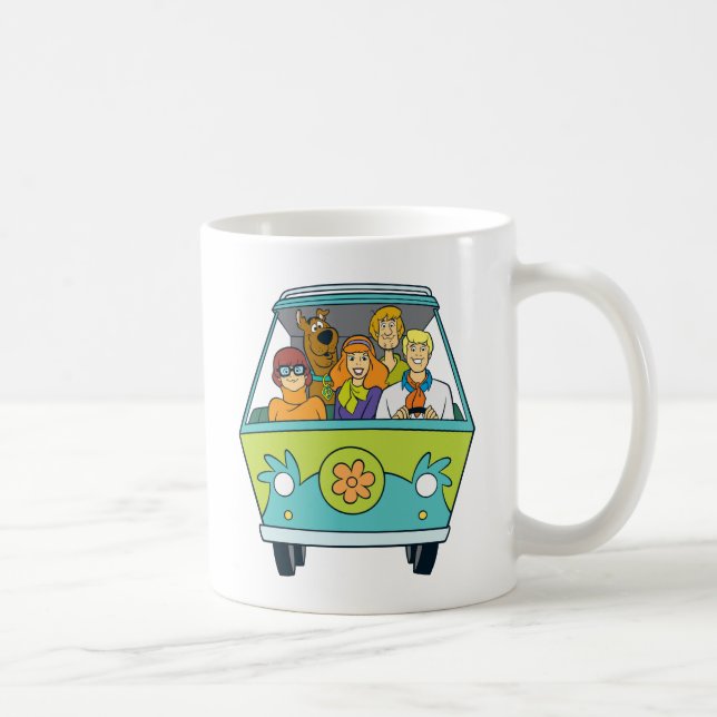 Scooby-Doo & The Gang Mystery Machine Coffee Mug (Right)