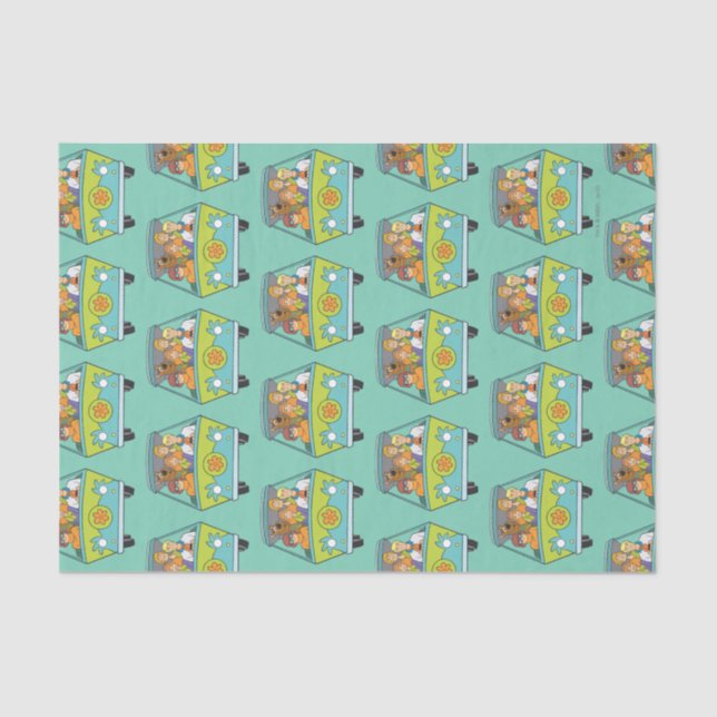 Scooby-Doo & The Gang Mystery Machine Tissue Paper (Front)