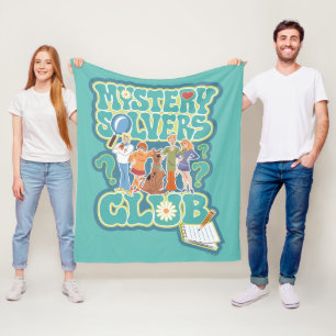 Scooby-Doo & the Gang "Mystery Solvers Club" Fleece Blanket