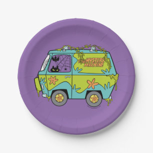 Scooby-Doo The Mystery Machine Paper Plate
