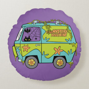 Scooby-Doo   The Mystery Machine Round Pillow