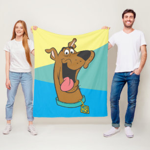 Scooby-Doo Tongue Out Fleece Blanket