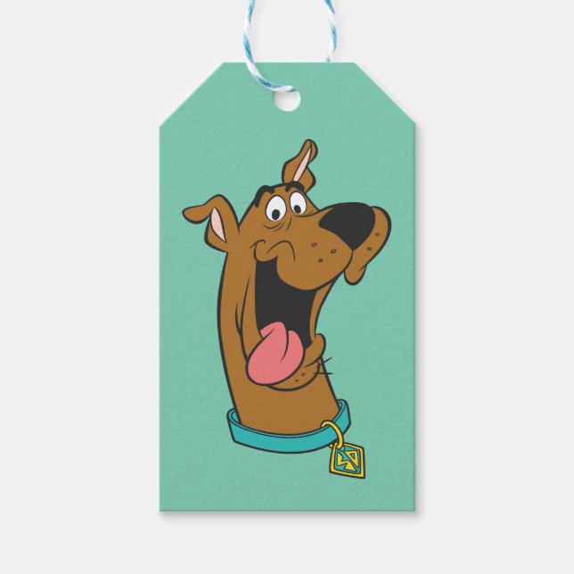 Scooby-Doo Tongue Out Gift Tags (Front)